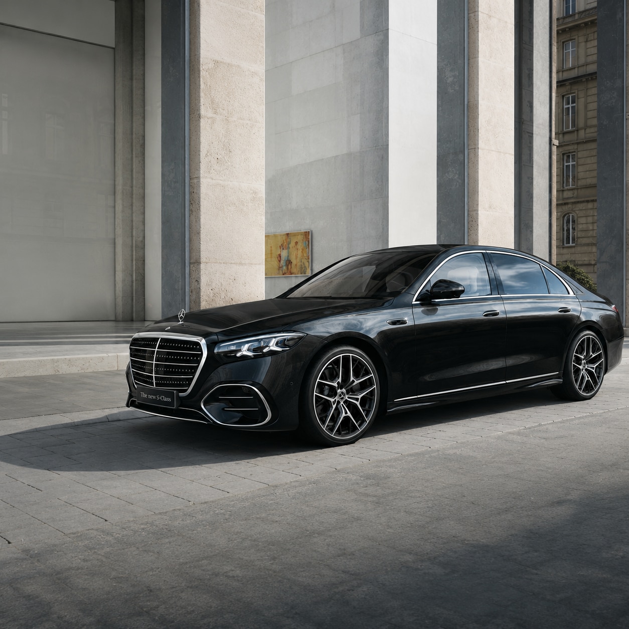 The new S-Class, now available in Plug-in Hybrid.